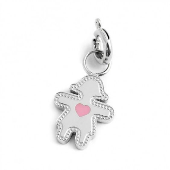 Charm Marlù Woman Nel Mio Cuore in Steel 15CH112-LF - 15CH112-LF